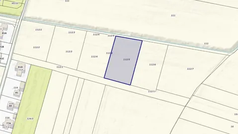 Syndyk sprzeda działkę nr. 112/5 Kąty powierzchnia 3003 m2