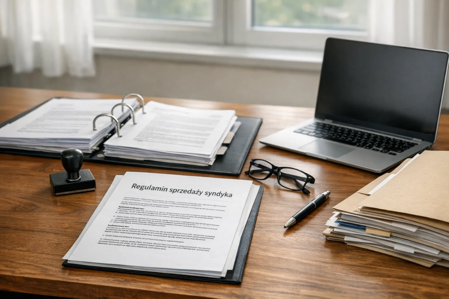 Jak czytać regulamin sprzedaży przygotowany przez syndyka